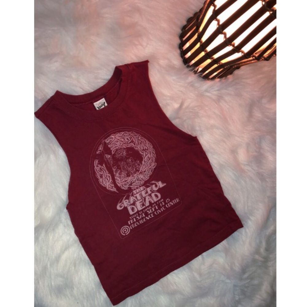 The Grateful Dead CROP TOP